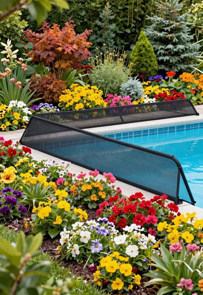 10 Automatic Pool Safety Cover Compatible Designs Eco Friendly Garden Inspirations 10. Seasonal Planting for Year Round Interest 0