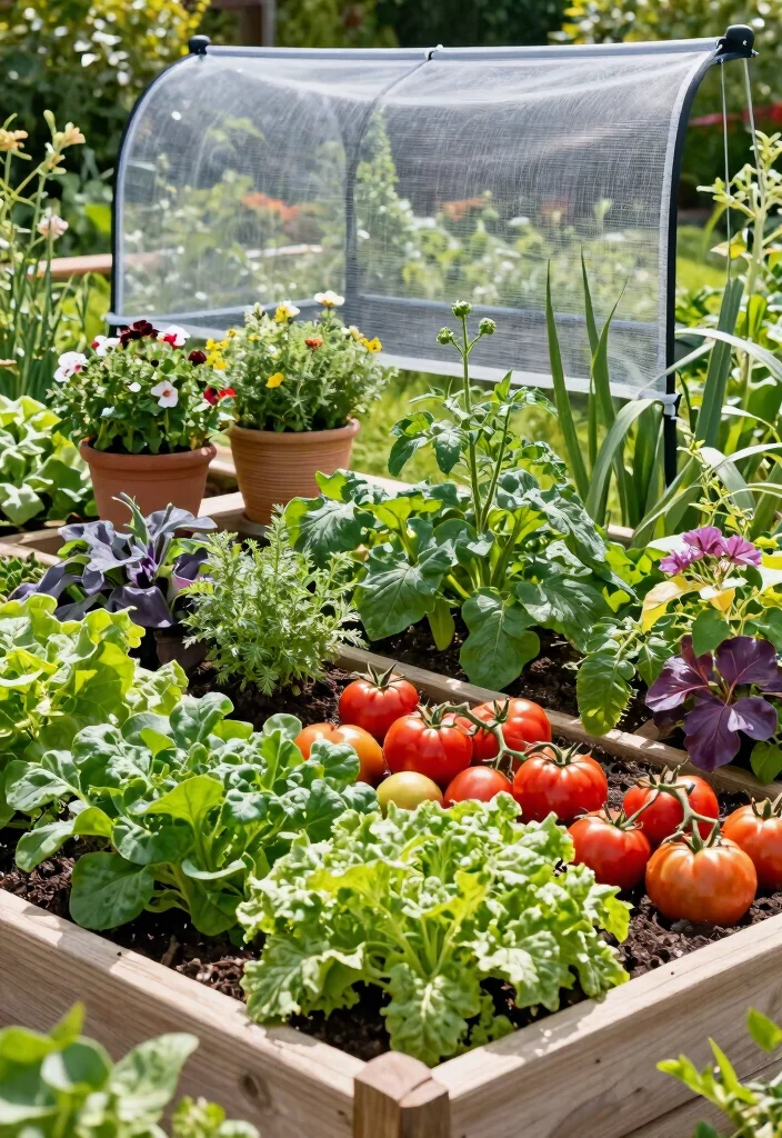 10 Automatic Pool Safety Cover Compatible Designs Eco Friendly Garden Inspirations 4. Edible Garden Close to the Pool 0