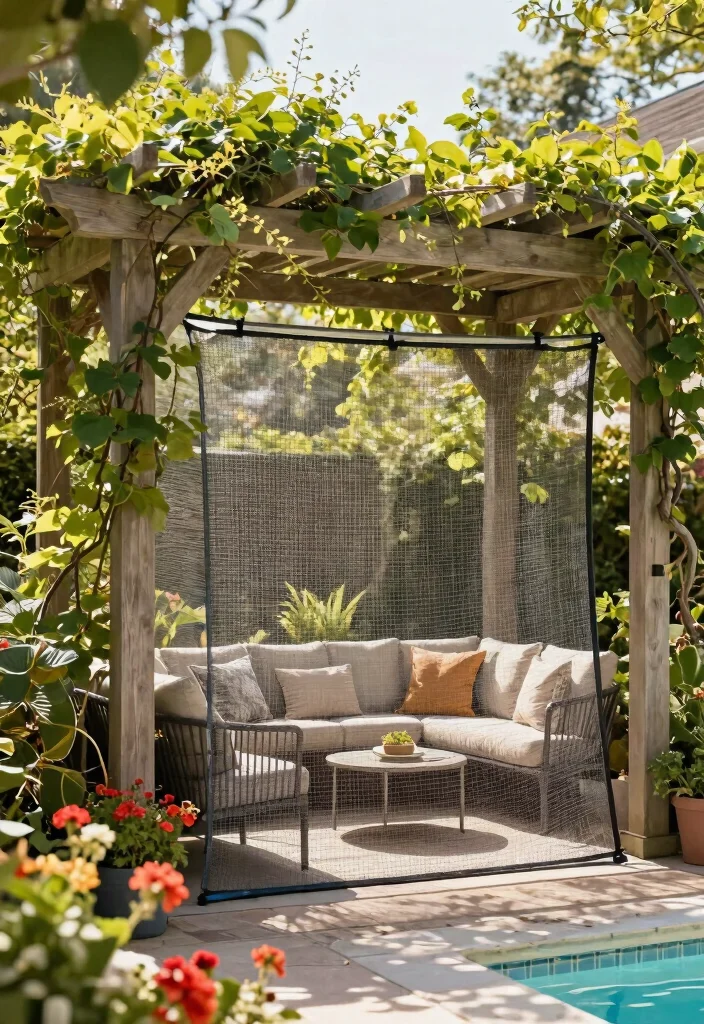 10 Automatic Pool Safety Cover Compatible Designs Eco Friendly Garden Inspirations 9. Shade Structures for Comfort 0