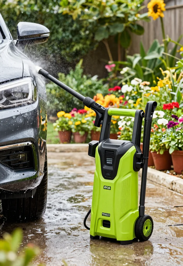 10 Best Car Washing Pressure Washer Units for Auto Lovers 6. Ryobi RY142300 0