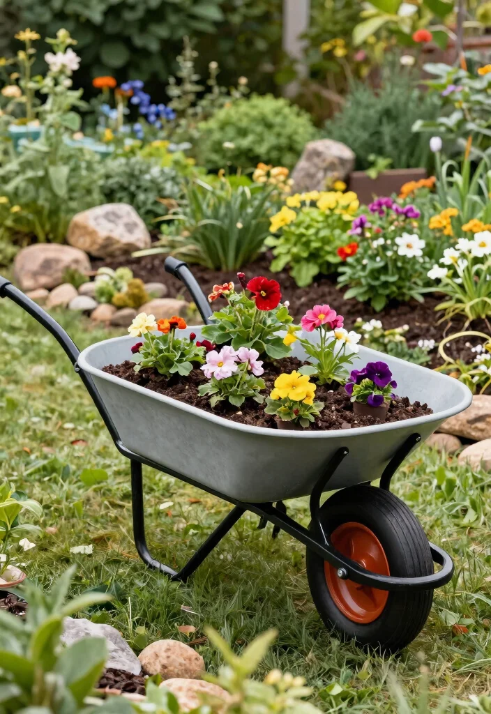 10 Best Heavy Duty Wheelbarrow Options for Construction 3. Ames 5 Cubic Foot Poly Wheelbarrow 0