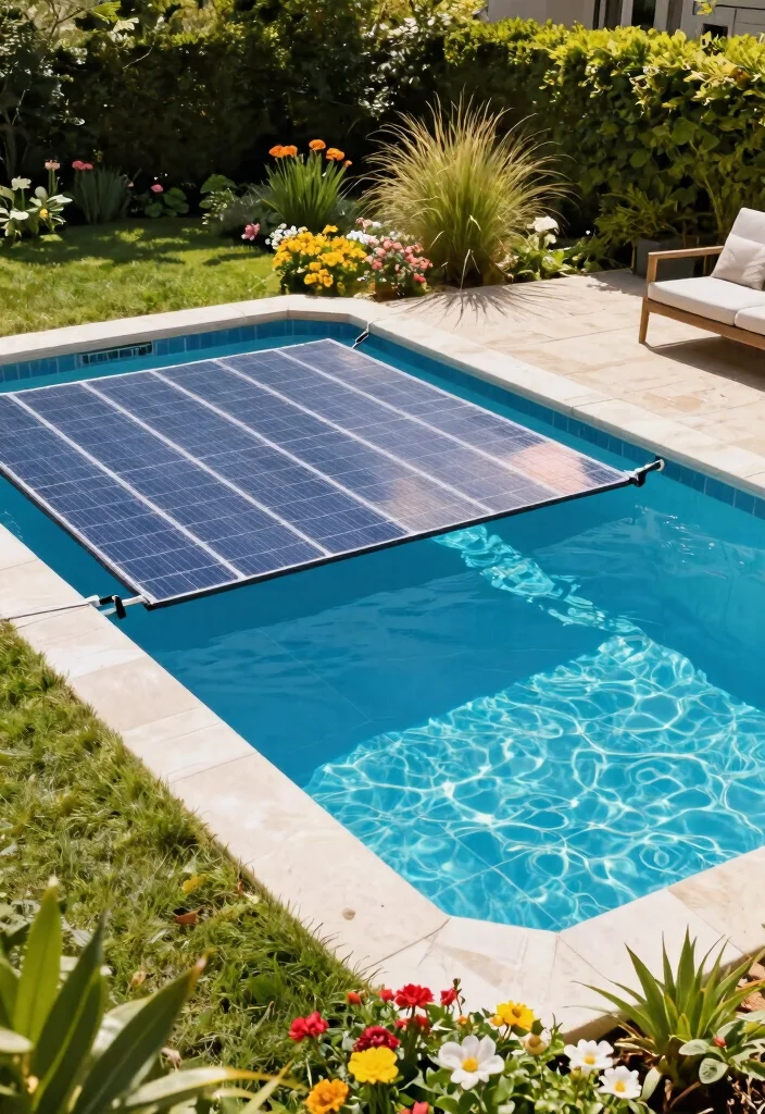 10 Best In Ground Pool Cover Ideas Safety First 1. Eco Conscious Solar Pool Covers 0