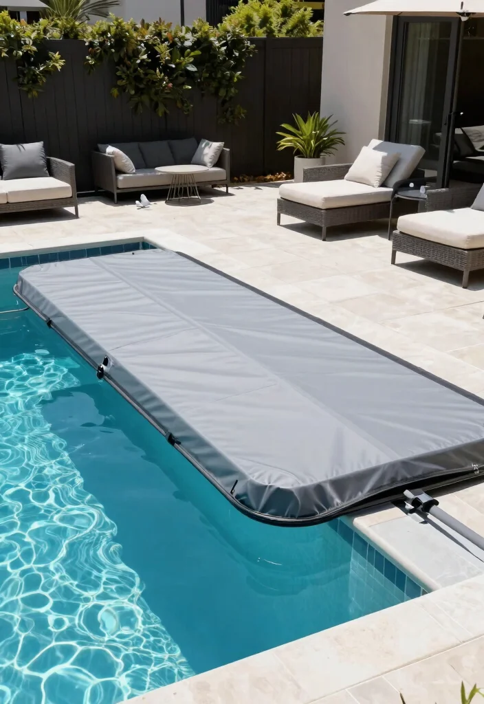 10 Best In Ground Pool Cover Ideas Safety First 8. Automated Pool Covers for Convenience 0