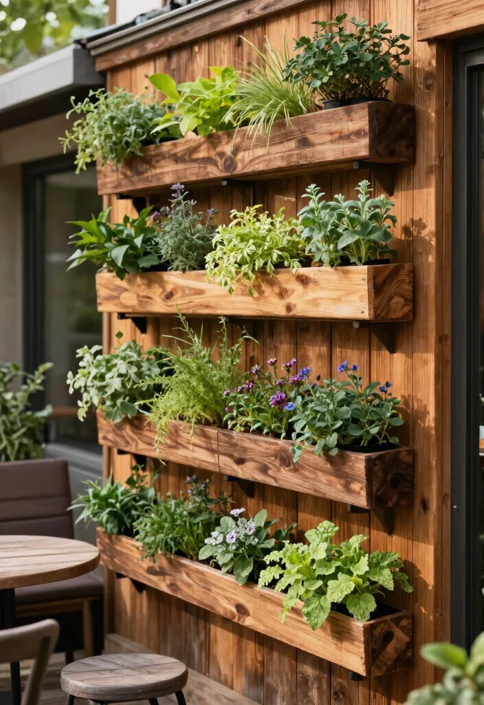 10 Best Large Planter Pot Ideas for Trees and Shrubs 6. Vertical Wall Planters 0