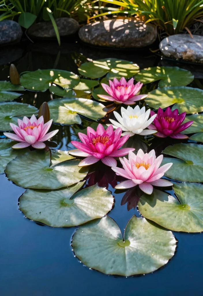 10 Best Plants for Garden Pond Ecosystems No Green Water 1. Water Lilies Nymphaea 0