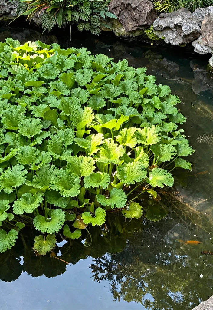 10 Best Plants for Garden Pond Ecosystems No Green Water 10. Water Celery Oenanthe javanica 0