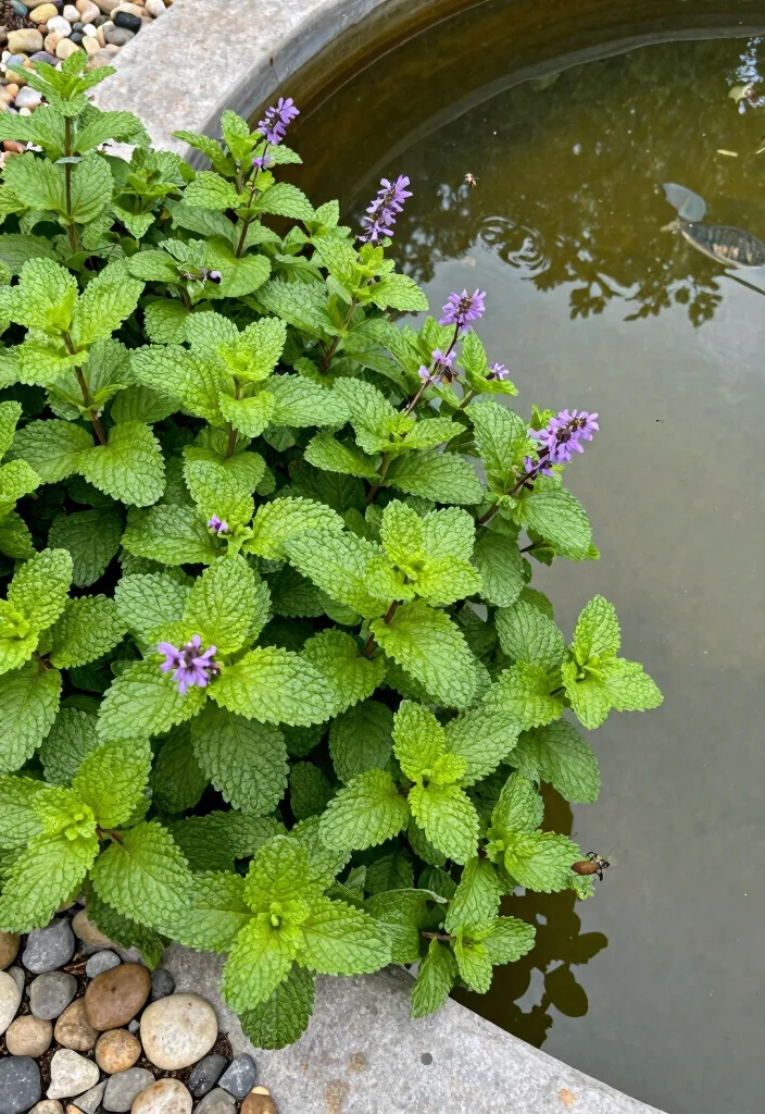 10 Best Plants for Garden Pond Ecosystems No Green Water 5. Water Mint Mentha aquatica 0