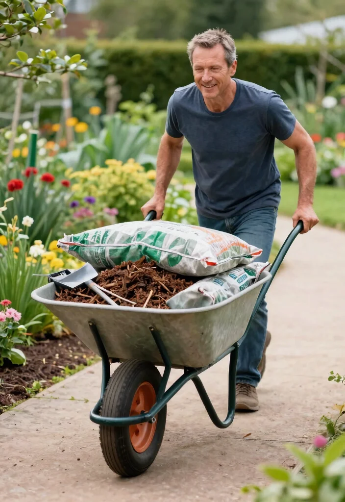 10 Best Wheelbarrow Models for Heavy Duty Yard Work 4. The Marathon Dual Wheel Wheelbarrow Stability Personified 0