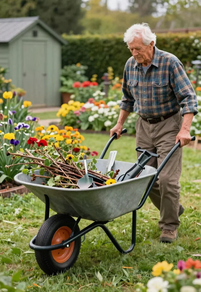 10 Best Wheelbarrow Models for Heavy Duty Yard Work 5. The Ames 4 cu. ft. Wheelbarrow Compact and Efficient 0