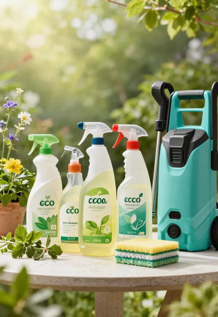 10 Handy Pressure Washer Tips Chart Nozzle Guide 8. Use Eco Friendly Cleaners 0