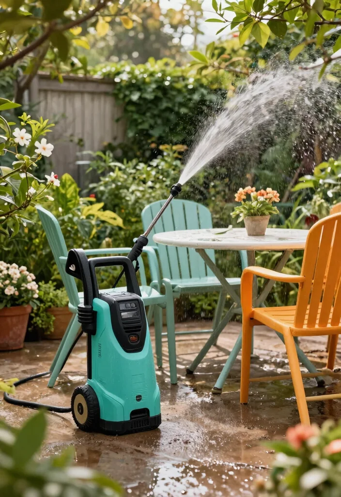 11 Best Adjustable Pressure Washer Tips for Versatile Cleaning 8. Power Wash Your Outdoor Furniture 0