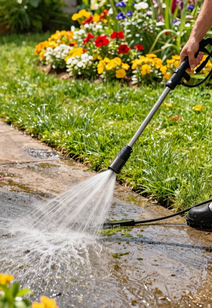 11 Best Adjustable Pressure Washer Tips for Versatile Cleaning 9. Refresh Your Walkways 0