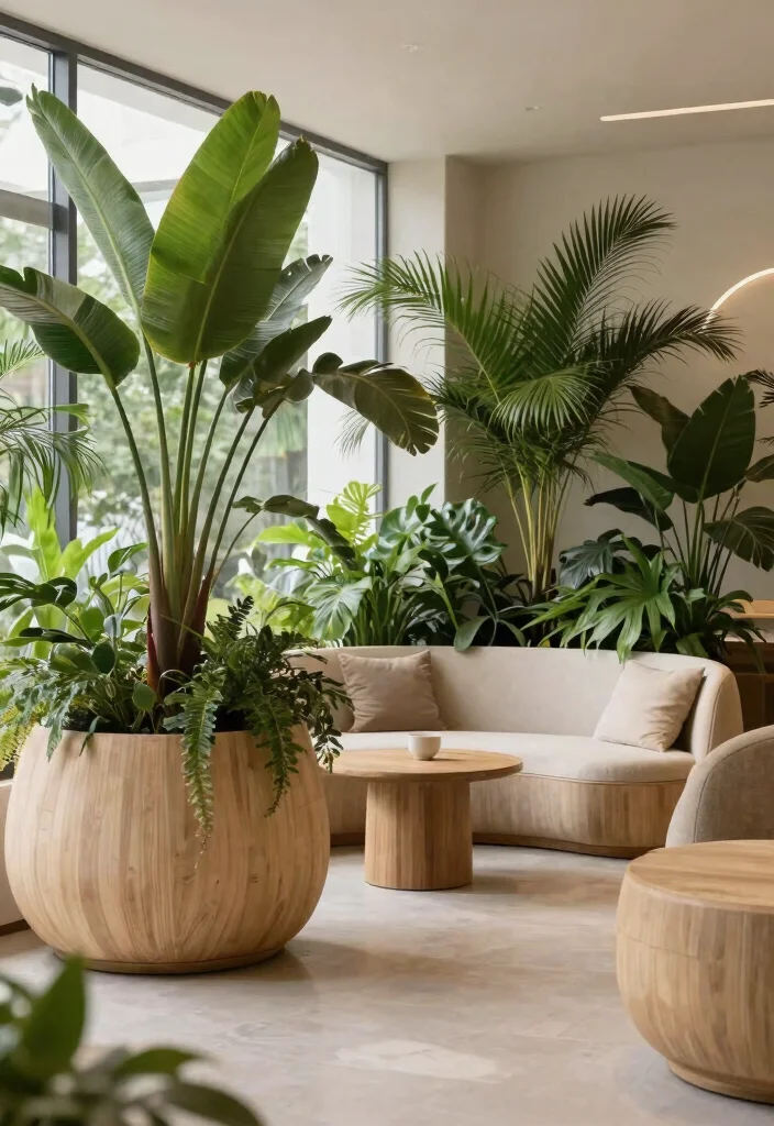 11 Best Large Indoor Planter Ideas to Make a Statement 11. Biophilic Design 0