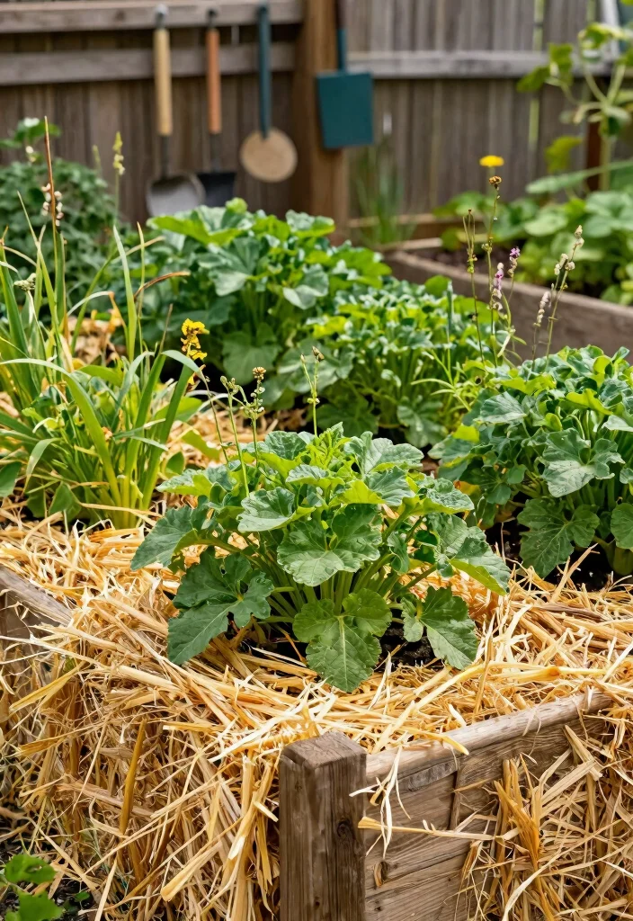 11 Cheap Raised Garden Bed Filler Ideas Save Money on Soil 1. Straw and Hay 0