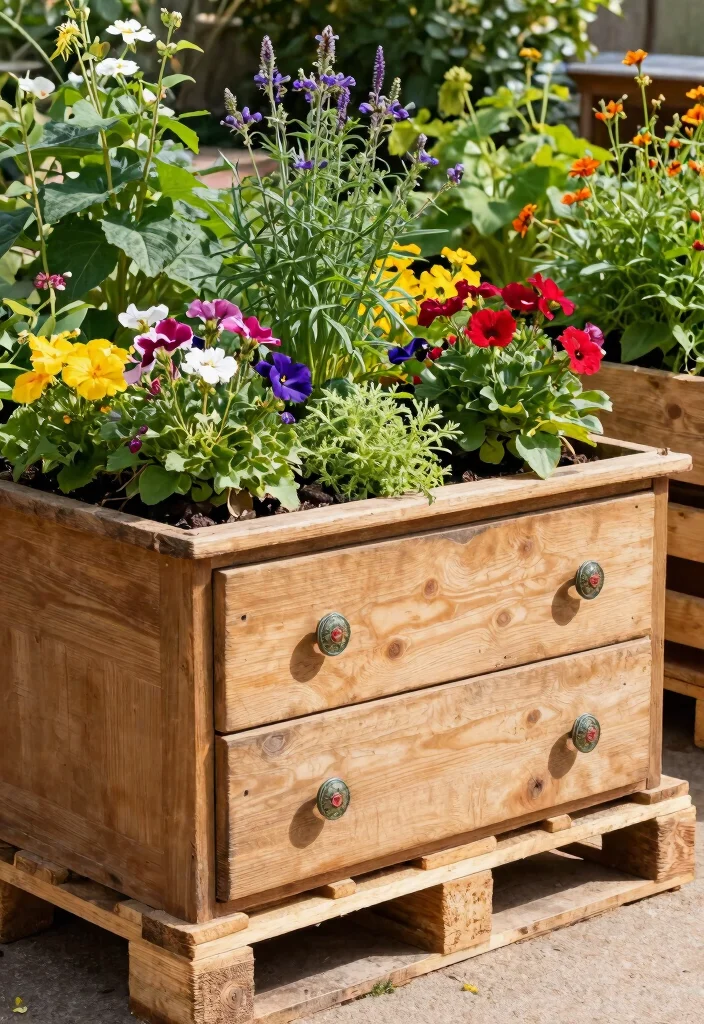 11 Cheap Raised Garden Bed Filler Ideas Save Money on Soil 11. Old Furniture and Wooden Pallets 0