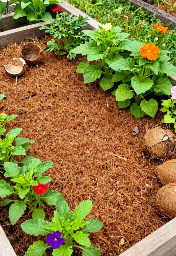 11 Cheap Raised Garden Bed Filler Ideas Save Money on Soil 7. Coconuts and Coir 0