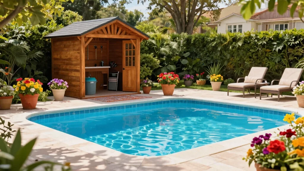 11 Clever Pool Equipment Cover Ideas [Hide the Mess]