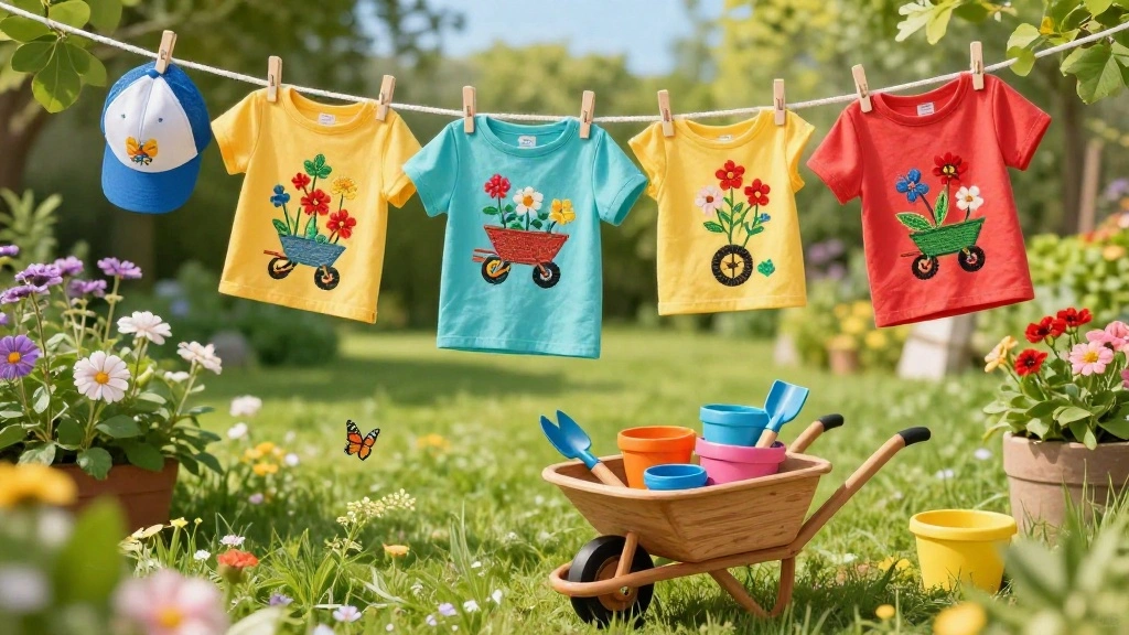 11 Cute Wheelbarrow Embroidery Designs for Crafting