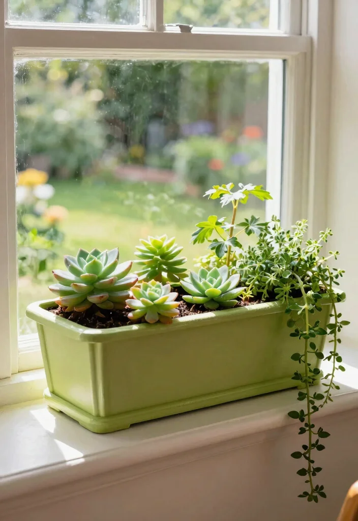 11 Dreamy Hanging Plant Shelf Ideas Boho Chic 8. Creative Window Boxes 0