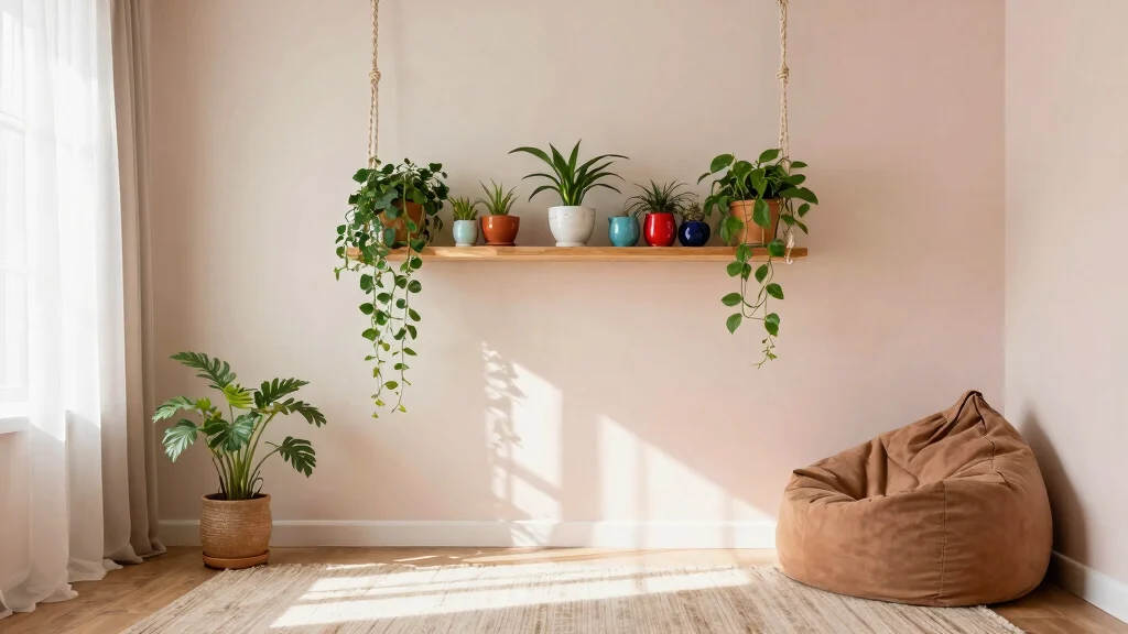 11 Dreamy Hanging Plant Shelf Ideas (Boho Chic)