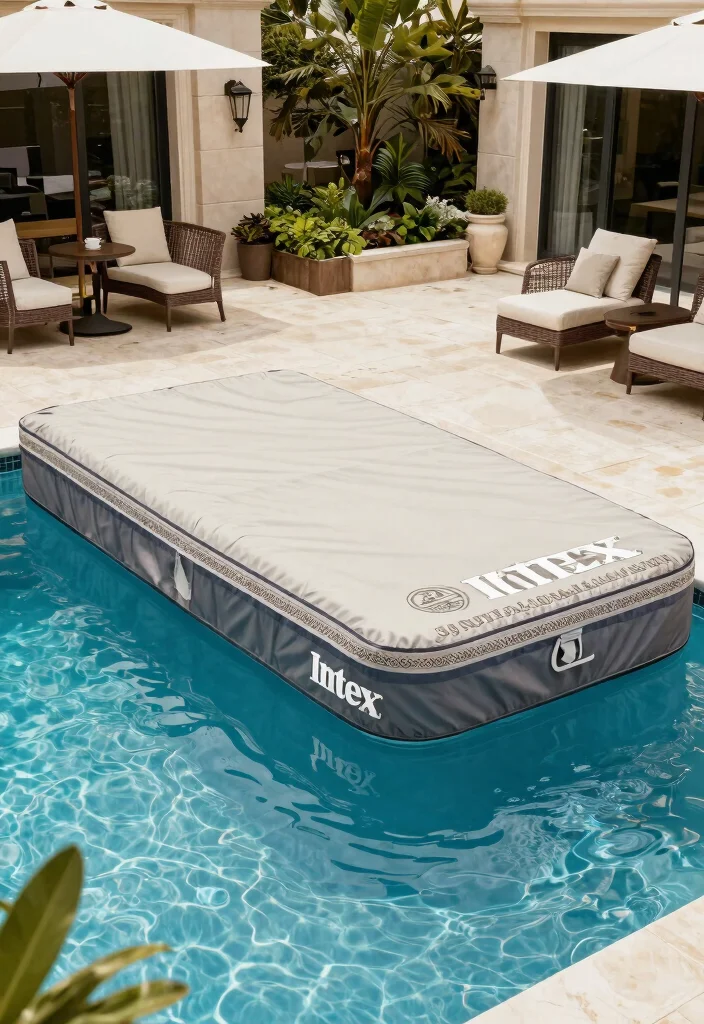 11 Durable Intex Pool Cover Ideas to Upgrade Your Setup 10. Luxury Covers Indulgent Options 0