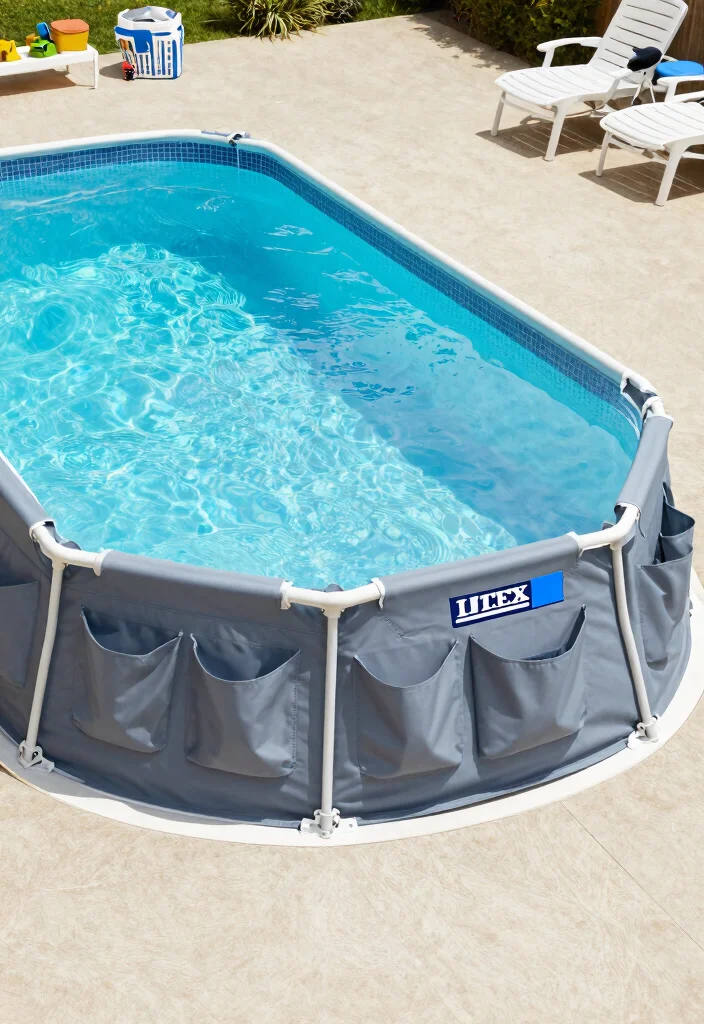 11 Durable Intex Pool Cover Ideas to Upgrade Your Setup 8. Utility Covers Multi Functional Solutions 0