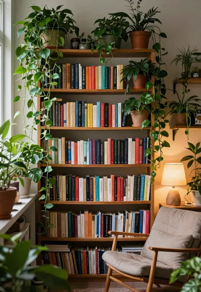 11 Easy Plant Shelf Ideas DIY Projects You Can Build Today 6. Bookshelf Garden 0