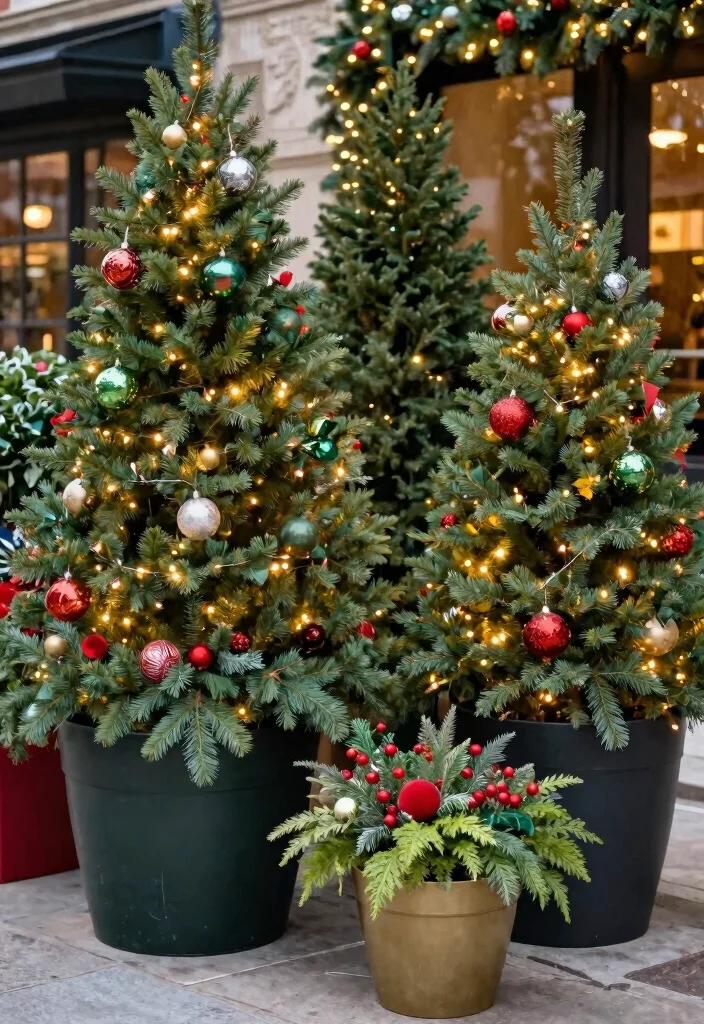 11 Festive Large Outdoor Christmas Planter Ideas Conclusion 0