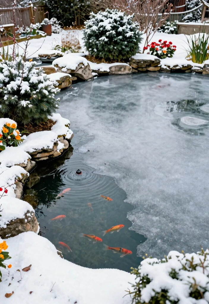 11 Low Maintenance Garden Pond Tips Lazy Gardener Guide 10. Plan for Winter 0