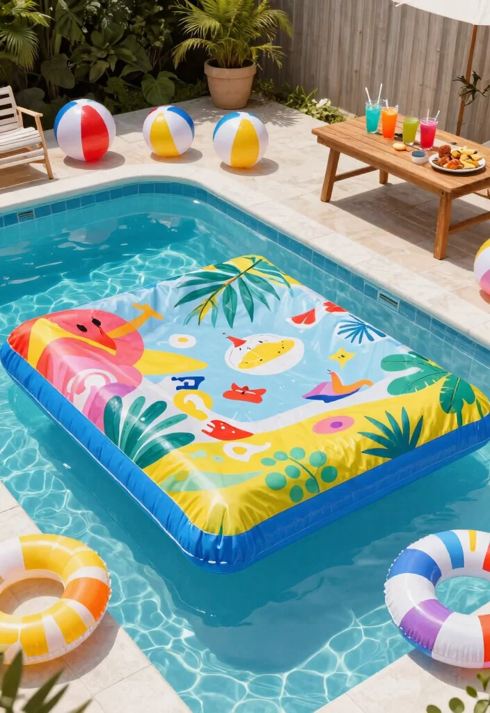 11 Practical Blow Up Pool Cover Ideas Keep Bugs Out 2. DIY Pool Cover with a Twist 0