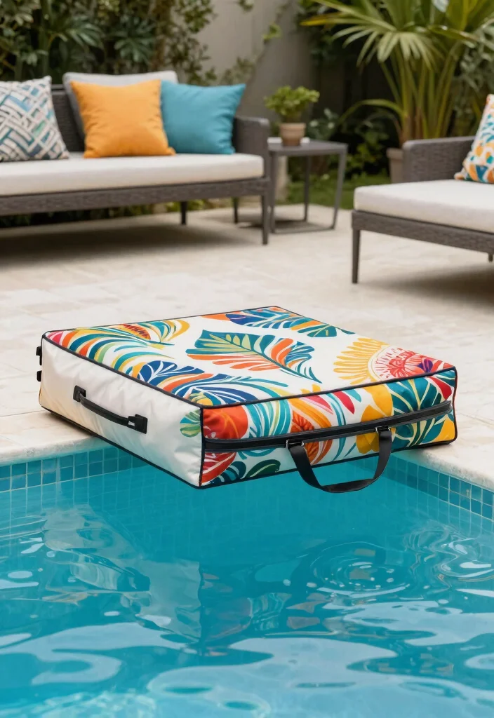 11 Practical Blow Up Pool Cover Ideas Keep Bugs Out 7. Decorative Pool Cover Bags 0