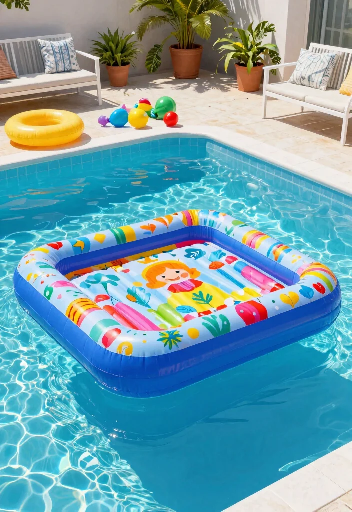 11 Practical Blow Up Pool Cover Ideas Keep Bugs Out 9. Personalized Inflatable Pool Covers 0
