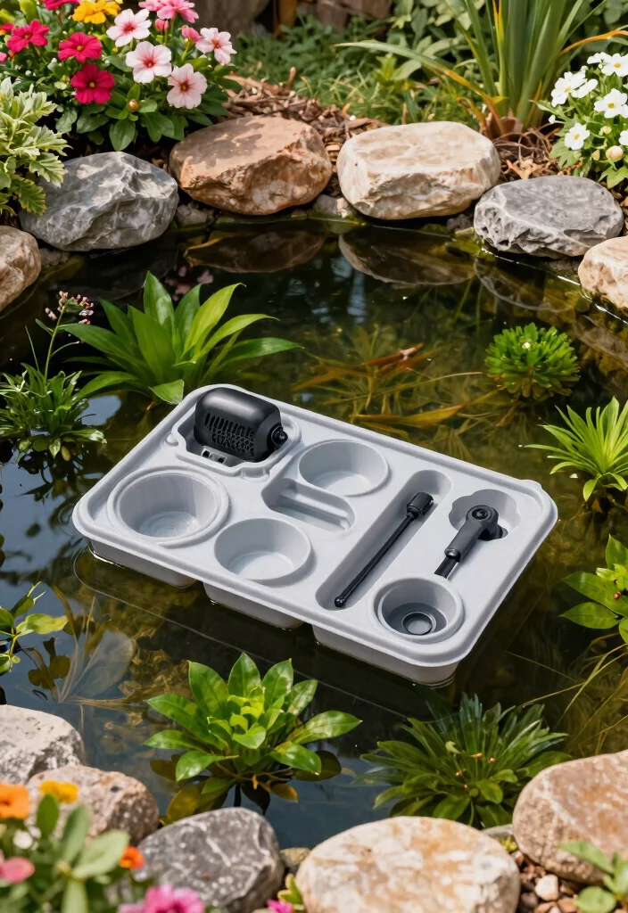 11 Small Pond Ideas DIY Garden Fountains for Tiny Yards 7. Pond Kits for Quick Set Up 0