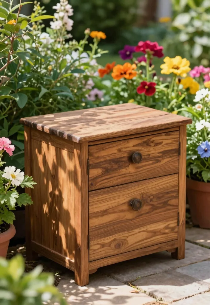 11 Smart Grill Pellet Storage Ideas to Keep Wood Dry 1. Weatherproof Wooden Storage Box 0