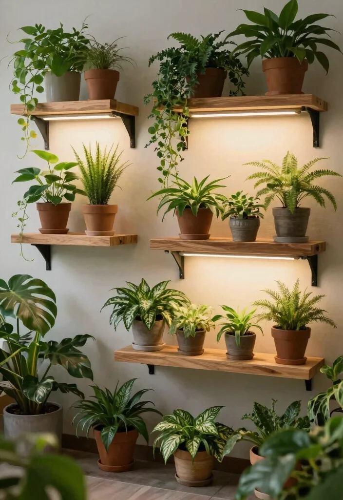 11 Smart Plant Wall Shelf Ideas with Grow Lights Conclusion 0