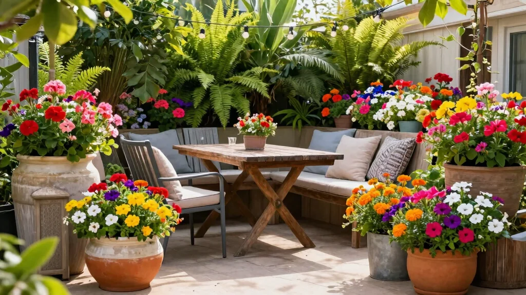13 Beautiful Large Patio Planter Ideas for Outdoor Living