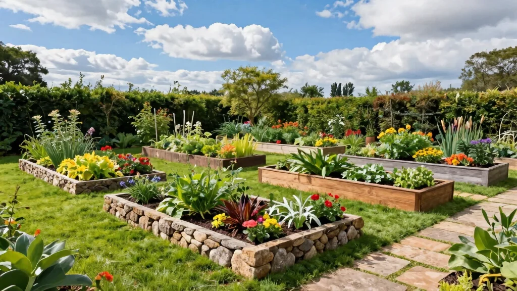 13 Beautiful Raised Garden Bed Edging Ideas for a Clean Look