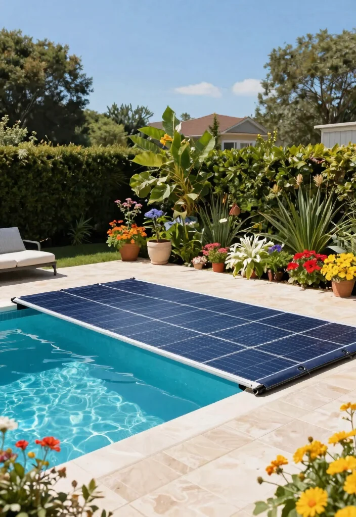 13 Effective Pool Solar Cover Ideas to Heat Your Water 10. Seasonal Solar Covers For All Year Use 0