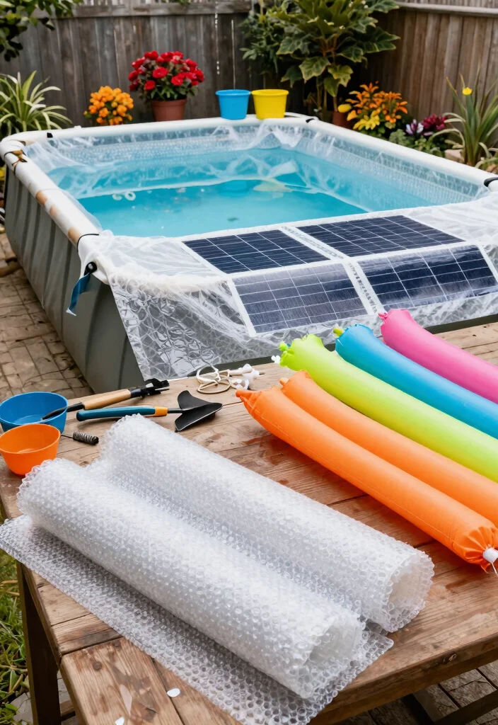 13 Effective Pool Solar Cover Ideas to Heat Your Water 3. DIY Solar Pool Cover Projects 0