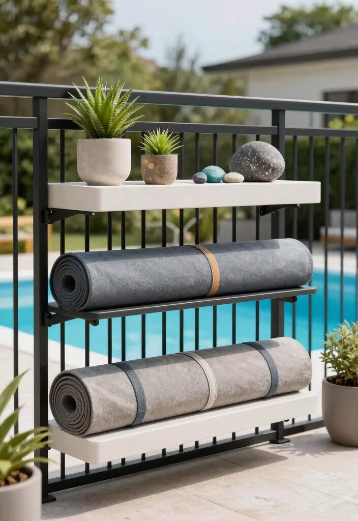 13 Genius Pool Cover Storage Ideas When Not in Use 11. Floating Storage Solutions 0