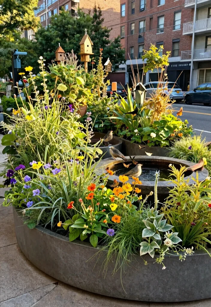 13 Life Changing Large Planter Hacks Every Gardener Needs 11. Incorporate Wildlife Friendly Features 0