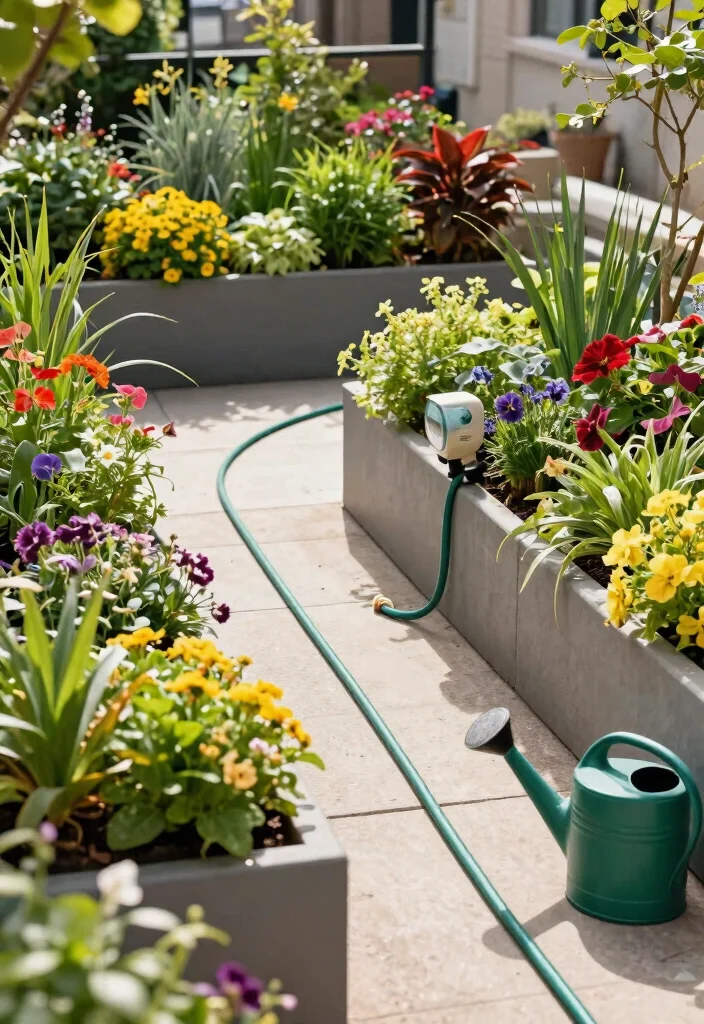 13 Life Changing Large Planter Hacks Every Gardener Needs 5. Install an Irrigation System 0