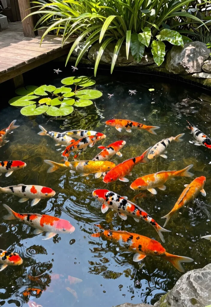 13 Rustic Stock Tank Pond Ideas Water Garden Projects 4. Fish Haven 0