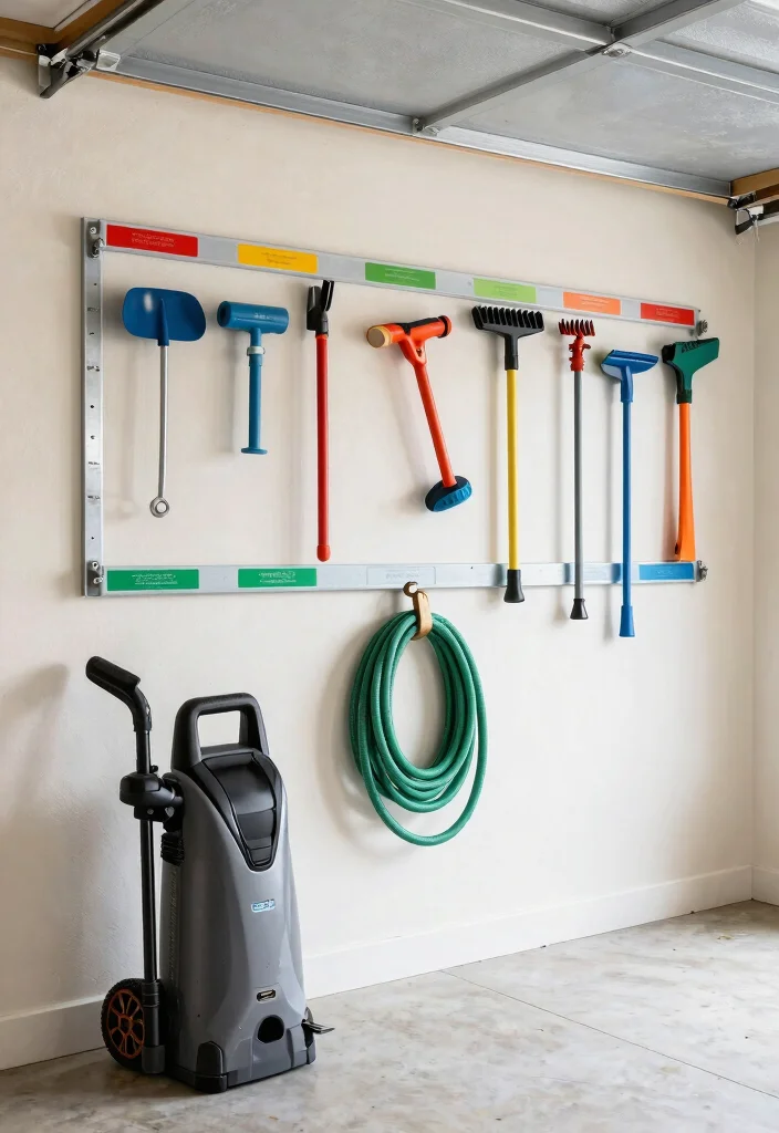 13 Smart Pressure Washer Storage Ideas for Your Garage 1. Wall Mounted Storage Racks 0