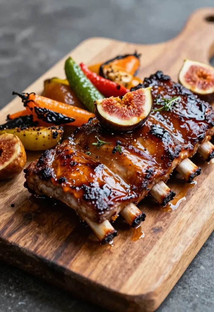 13 Ultimate Best Pellet Grill Ribs Recipes Fall Off The Bone 12. Sweet and Savory Fig Glazed Ribs 0