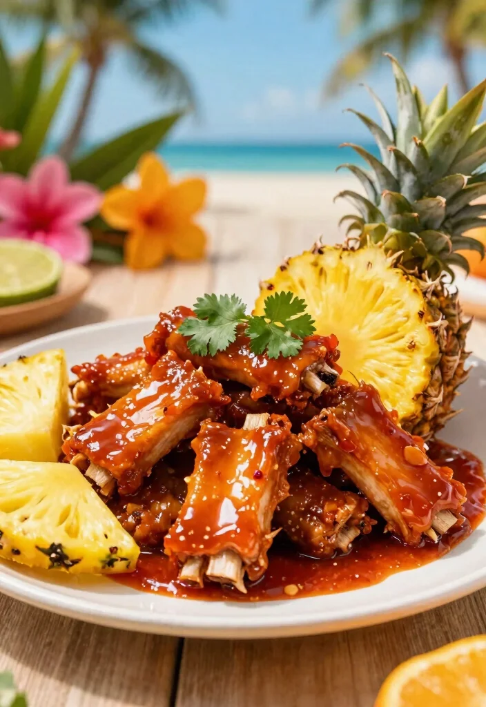 13 Ultimate Best Pellet Grill Ribs Recipes Fall Off The Bone 2. Sweet and Spicy Pineapple Ribs 0