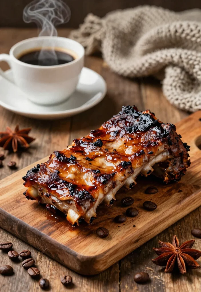 13 Ultimate Best Pellet Grill Ribs Recipes Fall Off The Bone 3. Coffee Crusted Smoky Ribs 0