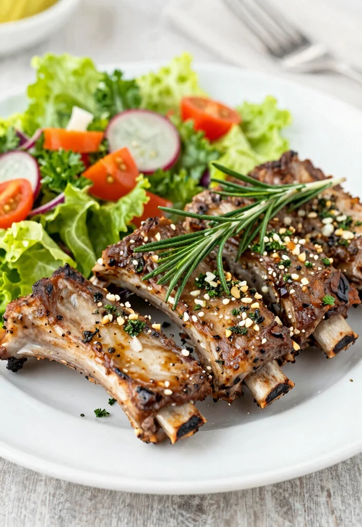 13 Ultimate Best Pellet Grill Ribs Recipes Fall Off The Bone 7. Herb and Garlic Infused Ribs 0