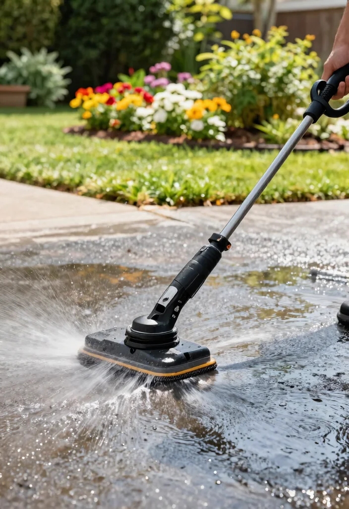 13 Useful Pressure Washer Attachment Tips for Better Cleaning 2. Invest in a Surface Cleaner Attachment 0