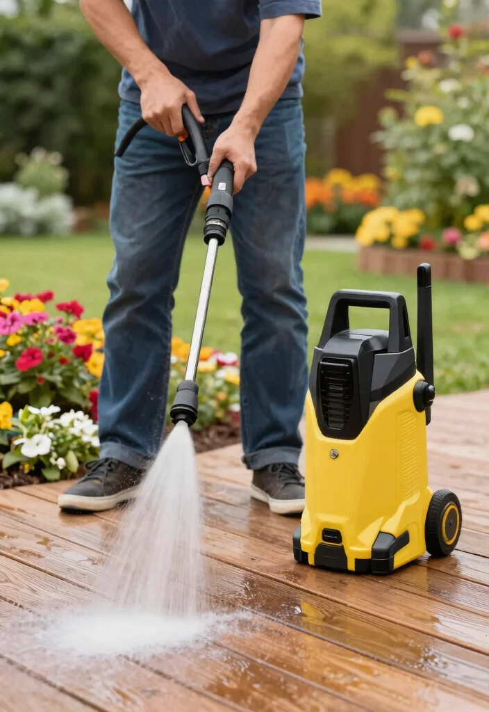 13 Useful Pressure Washer Attachment Tips for Better Cleaning 6. Maintain the Right Distance 0